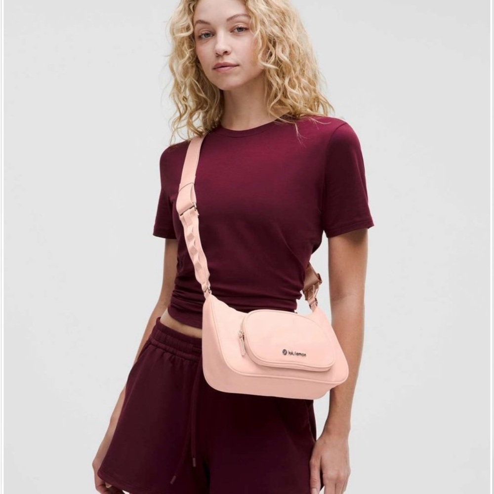 Stylish Pink Crossbody Bag